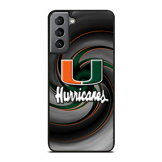 MIAMI HURRICANES NFL 1 Samsung Galaxy S21 Plus Case Cover