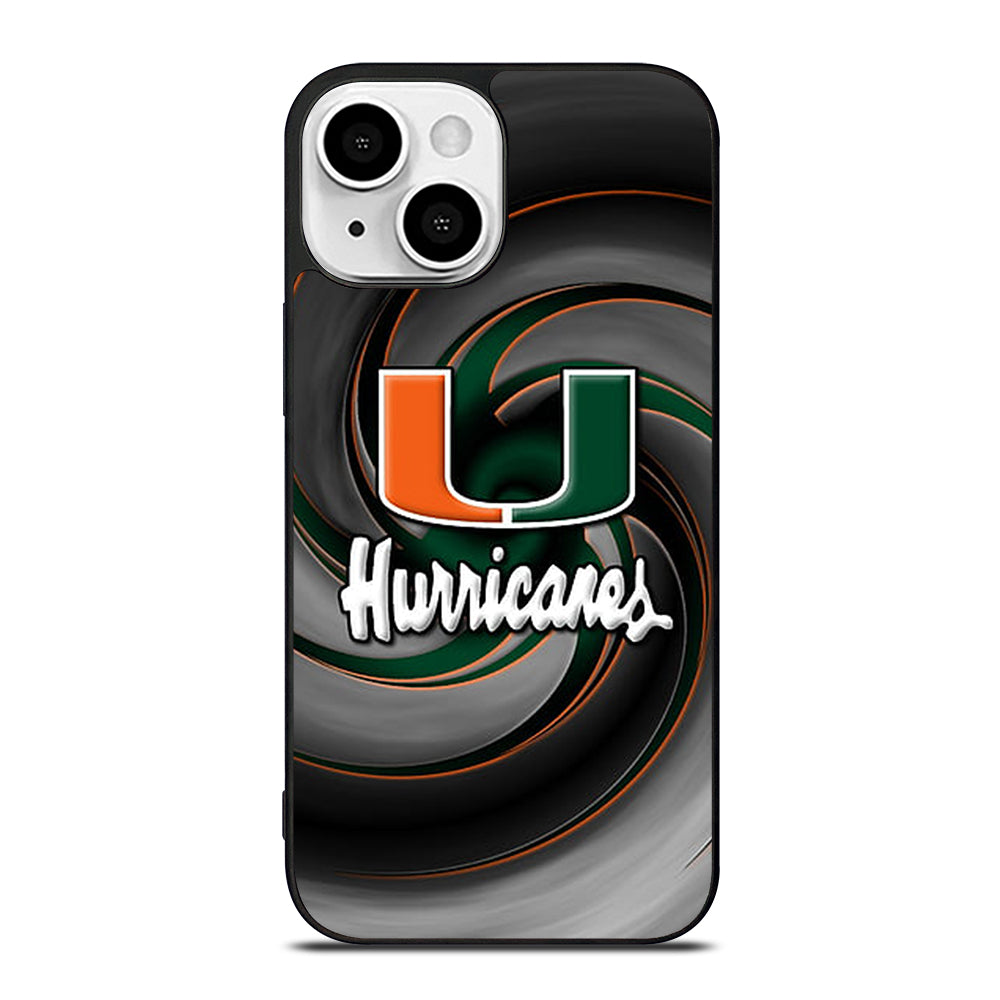 MIAMI HURRICANES NFL 1 iPhone 13 Mini Case Cover