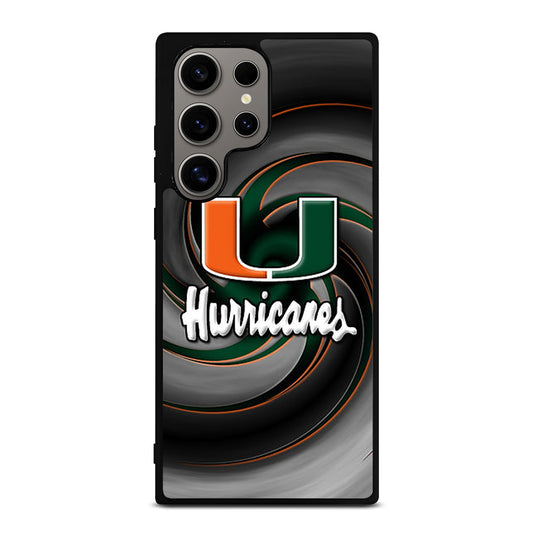 MIAMI HURRICANES NFL 1 Samsung Galaxy S24 Ultra Case Cover