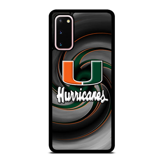 MIAMI HURRICANES NFL 1 Samsung Galaxy S20 Case Cover