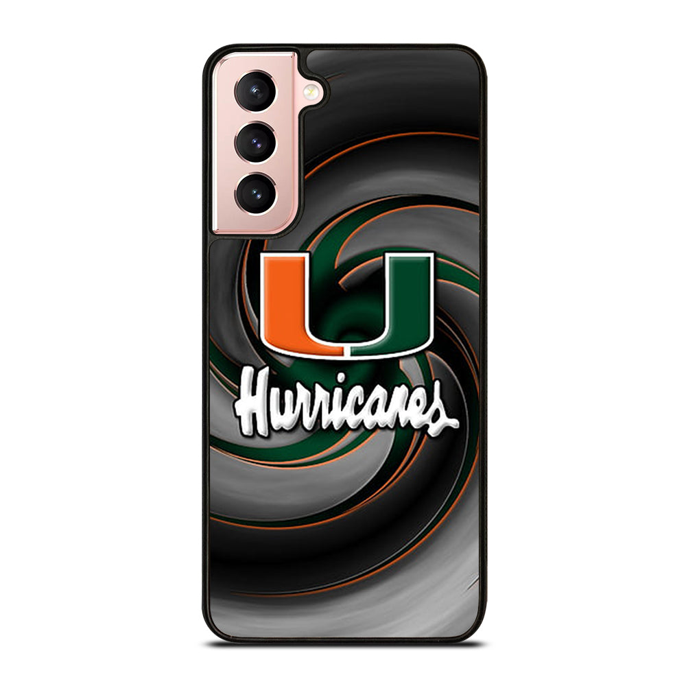 MIAMI HURRICANES NFL 1 Samsung Galaxy S21 Case Cover
