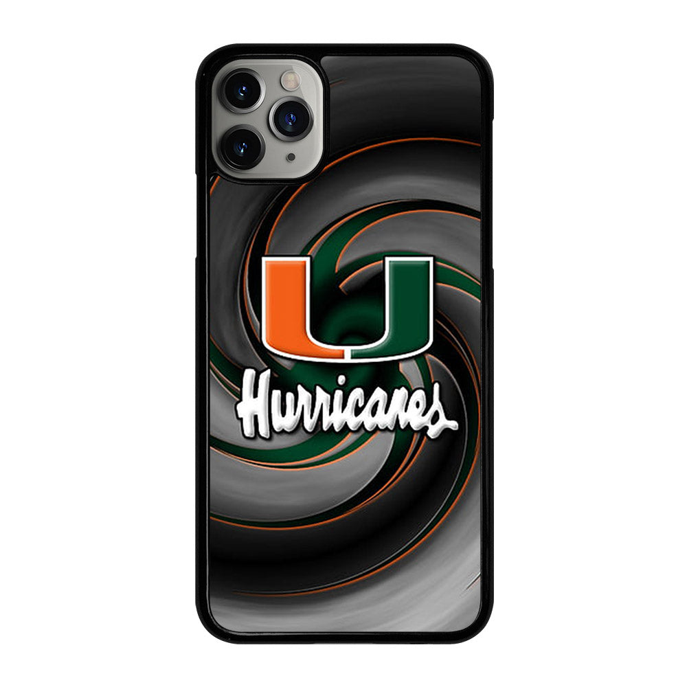 MIAMI HURRICANES NFL 1 iPhone 11 Pro Max Case Cover