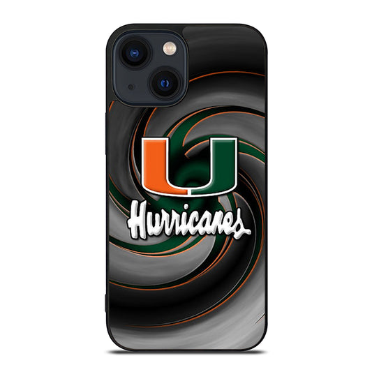 MIAMI HURRICANES NFL 1 iPhone 14 Plus Case Cover