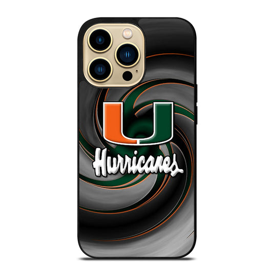 MIAMI HURRICANES NFL 1 iPhone 14 Pro Max Case Cover