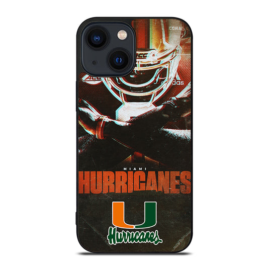 MIAMI HURRICANES NFL 2 iPhone 14 Plus Case Cover