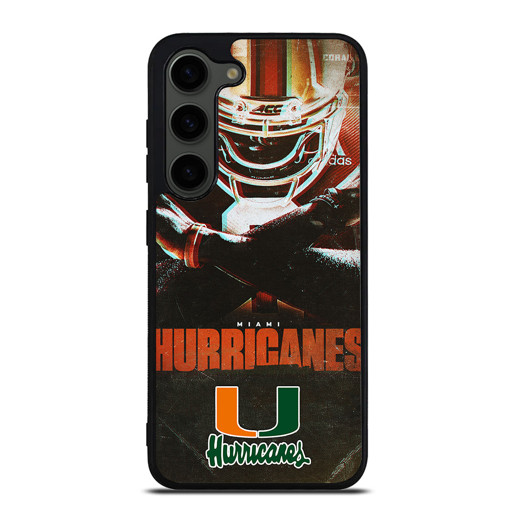 MIAMI HURRICANES NFL 2 Samsung Galaxy S23 Plus Case Cover