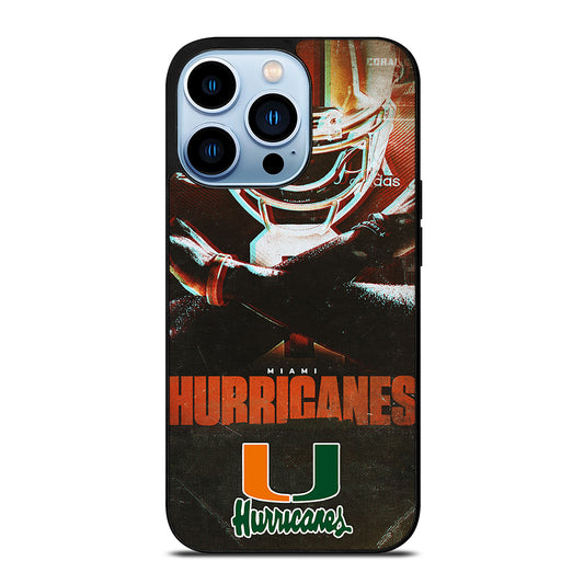MIAMI HURRICANES NFL 2 iPhone 13 Pro Max Case Cover