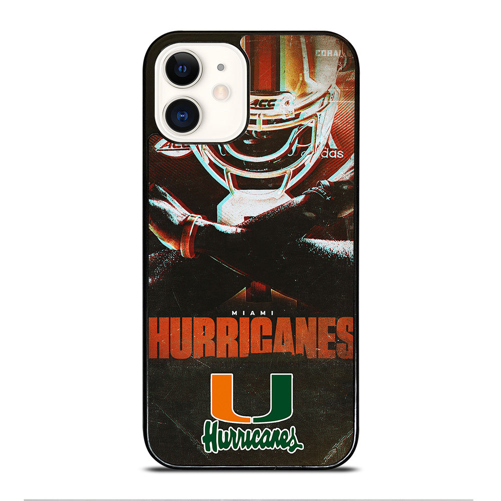MIAMI HURRICANES NFL 2 iPhone 12 Case Cover