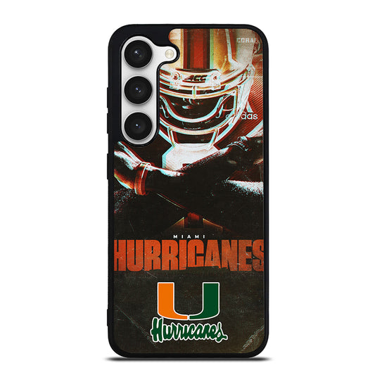 MIAMI HURRICANES NFL 2 Samsung Galaxy S23 Case Cover