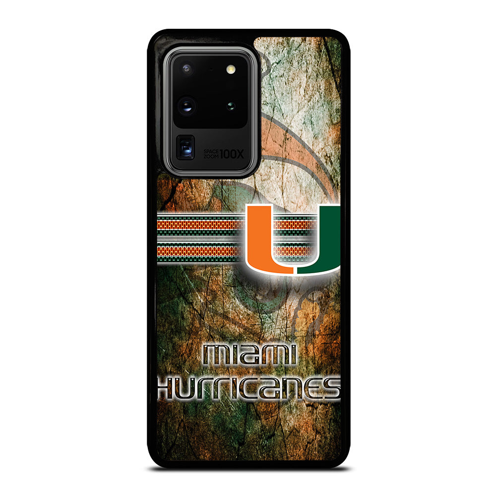 MIAMI HURRICANES NFL 3 Samsung Galaxy S20 Ultra Case Cover