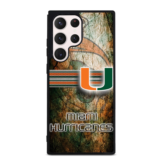 MIAMI HURRICANES NFL 3 Samsung Galaxy S23 Ultra Case Cover