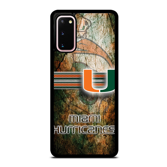 MIAMI HURRICANES NFL 3 Samsung Galaxy S20 Case Cover