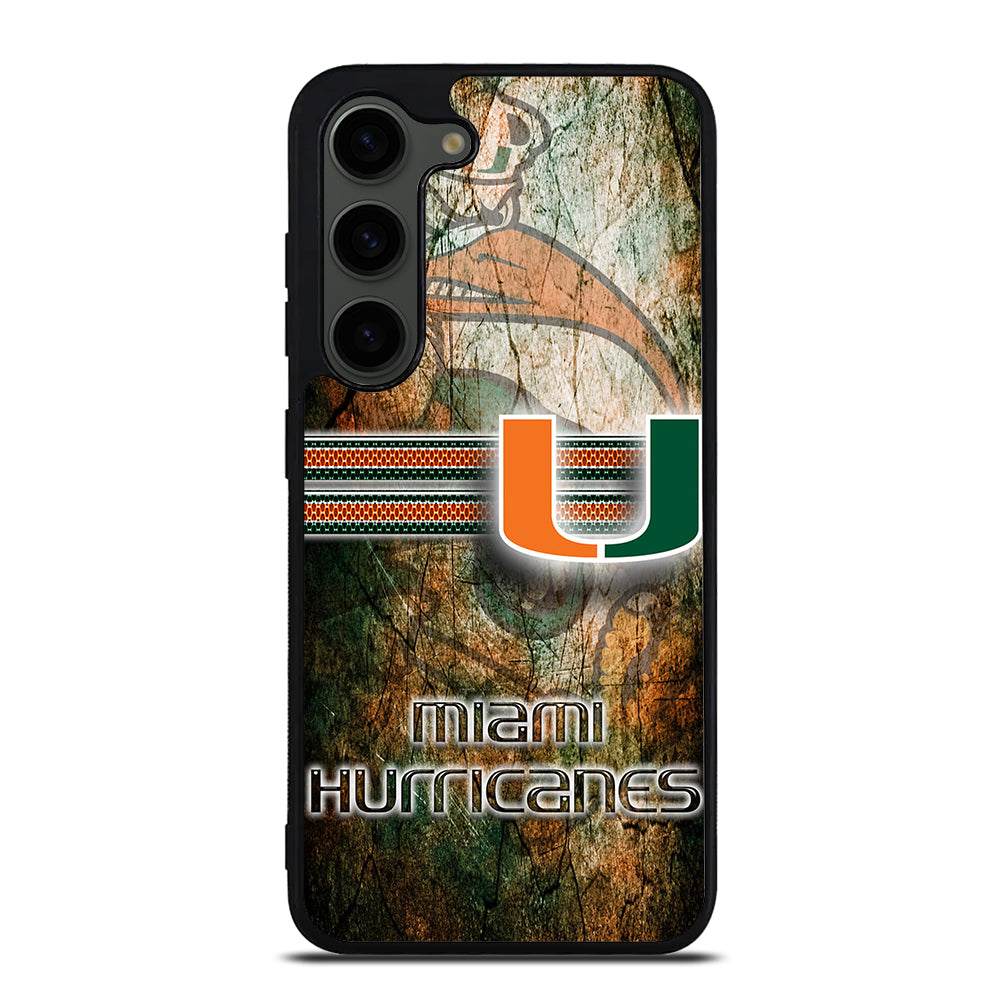 MIAMI HURRICANES NFL 3 Samsung Galaxy S23 Plus Case Cover