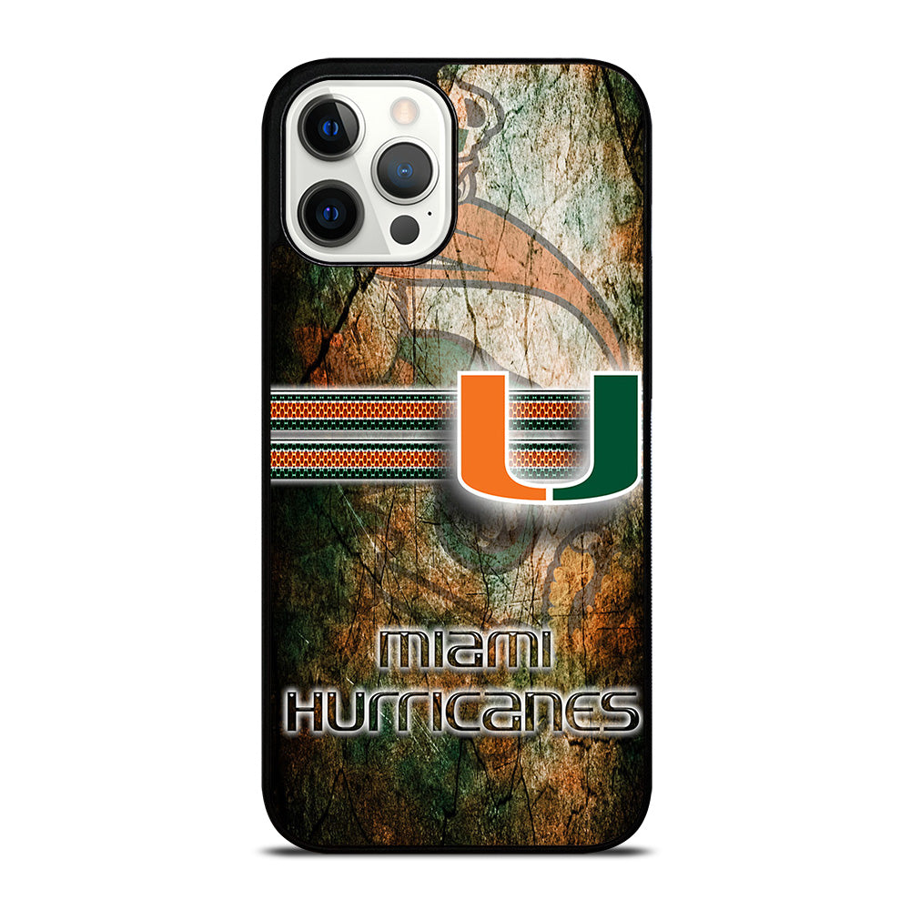 MIAMI HURRICANES NFL 3 iPhone 12 Pro Max Case Cover
