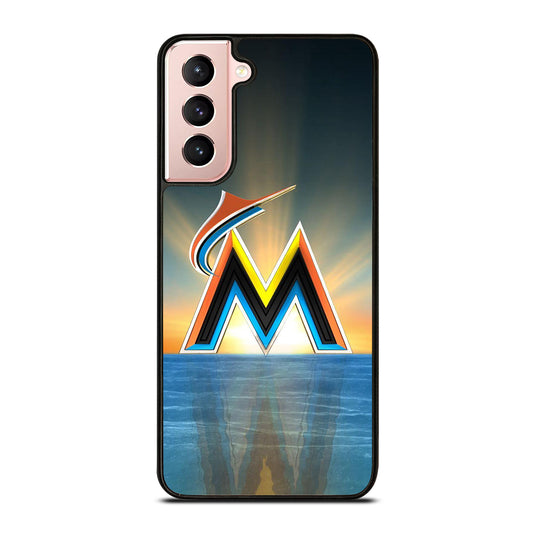 MIAMI MARLINS BASEBALL 1 Samsung Galaxy S21 Case Cover