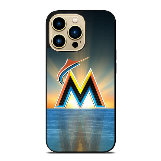 MIAMI MARLINS BASEBALL 1 iPhone 14 Pro Max Case Cover