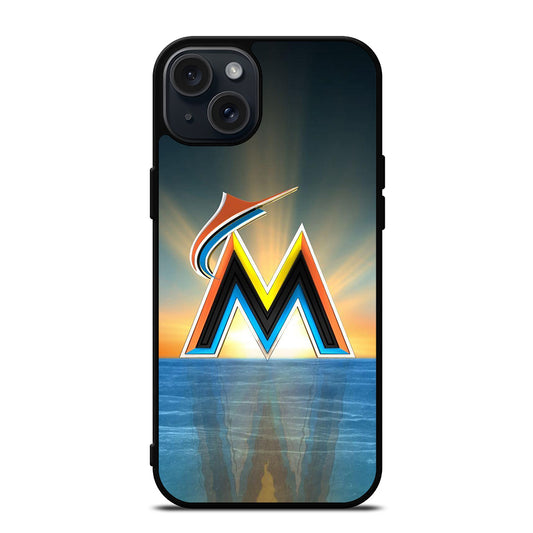 MIAMI MARLINS BASEBALL 1 iPhone 15 Plus Case Cover