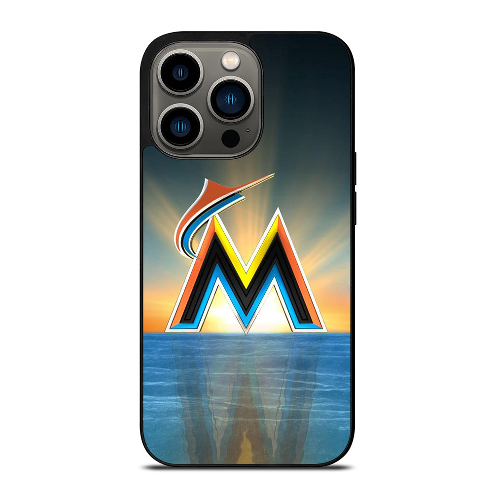 MIAMI MARLINS BASEBALL 1 iPhone 13 Pro Case Cover