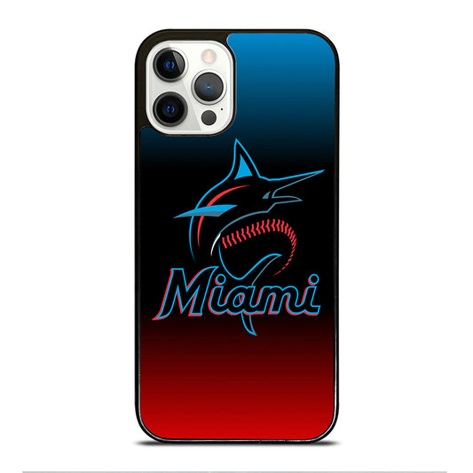MIAMI MARLINS BASEBALL 2 iPhone 12 Pro Case Cover