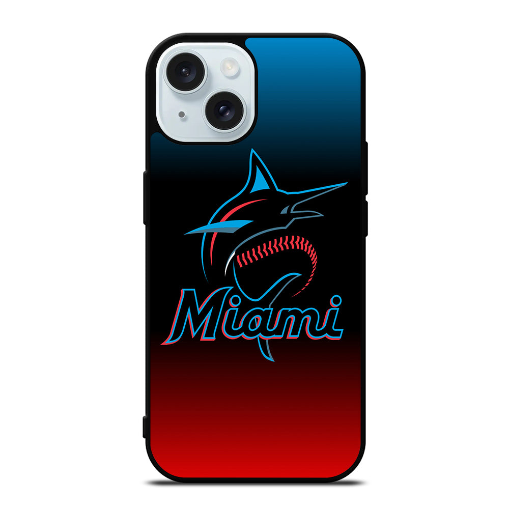 MIAMI MARLINS BASEBALL 2 iPhone 15 Case Cover