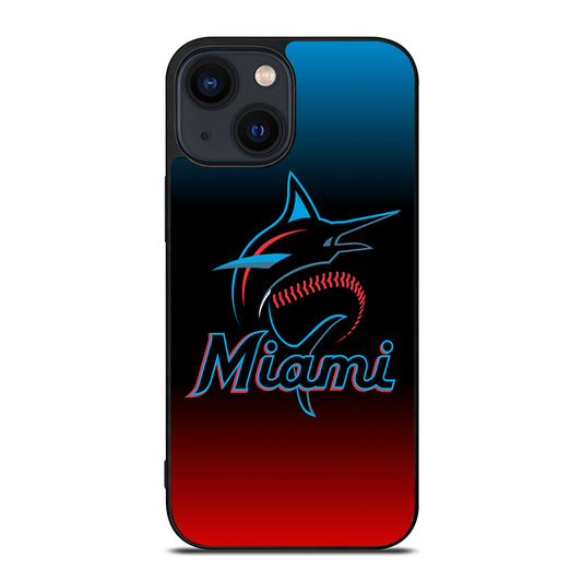 MIAMI MARLINS BASEBALL 2 iPhone 14 Plus Case Cover