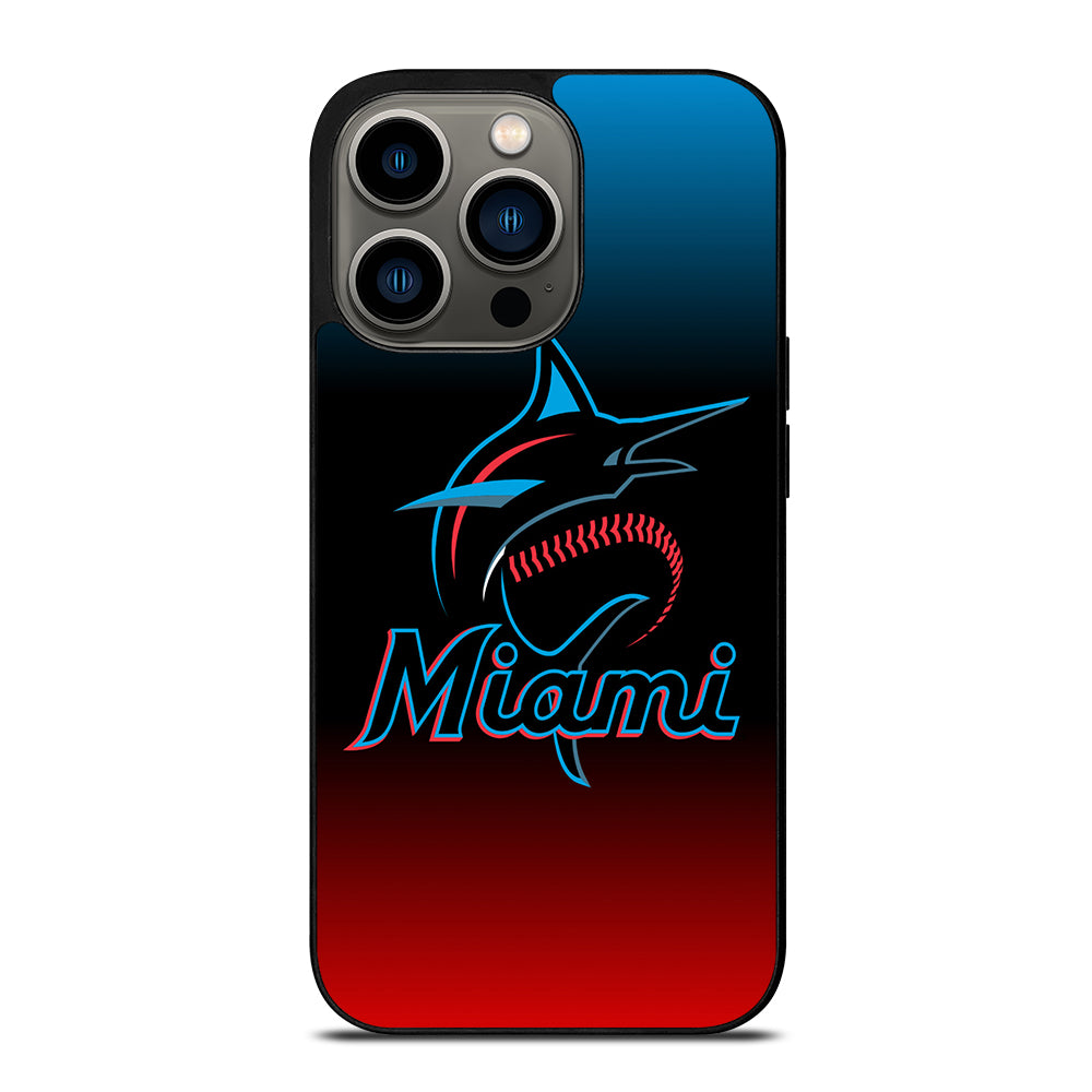 MIAMI MARLINS BASEBALL 2 iPhone 13 Pro Case Cover