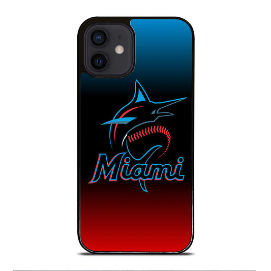 MIAMI MARLINS BASEBALL 2 iPhone 12 Mini Case Cover