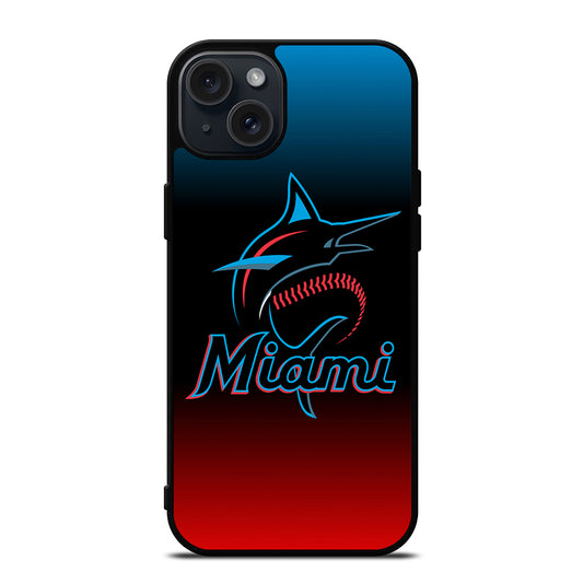 MIAMI MARLINS BASEBALL 2 iPhone 15 Plus Case Cover