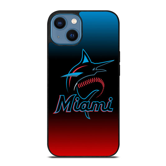 MIAMI MARLINS BASEBALL 2 iPhone 14 Case Cover