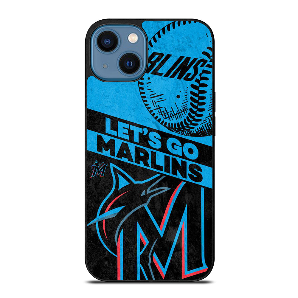 MIAMI MARLINS BASEBALL 3 iPhone 14 Case Cover