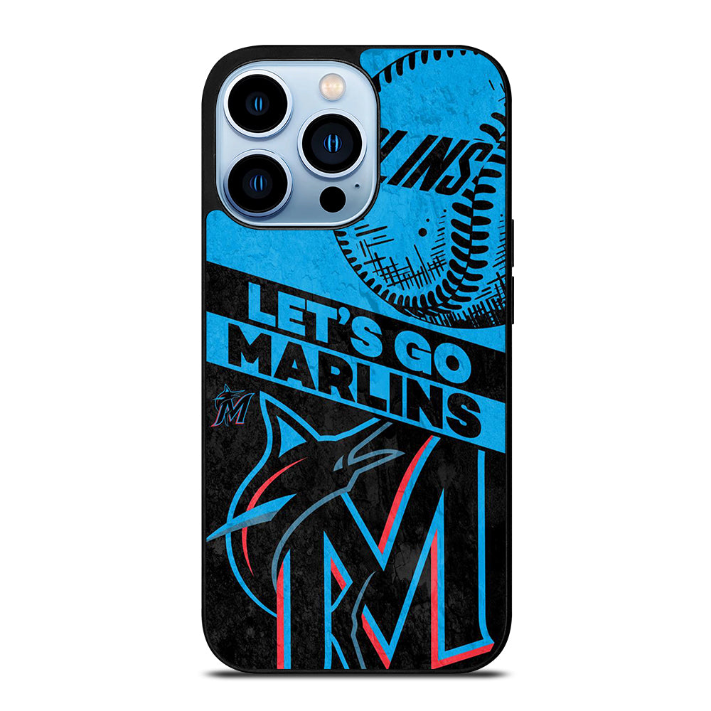 MIAMI MARLINS BASEBALL 3 iPhone 13 Pro Max Case Cover
