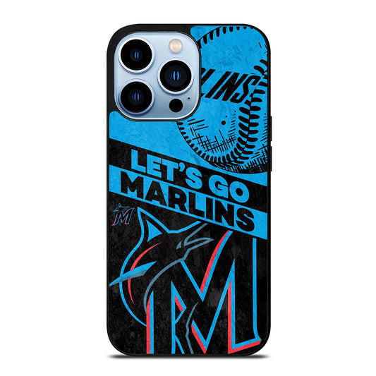MIAMI MARLINS BASEBALL 3 iPhone 13 Pro Max Case Cover