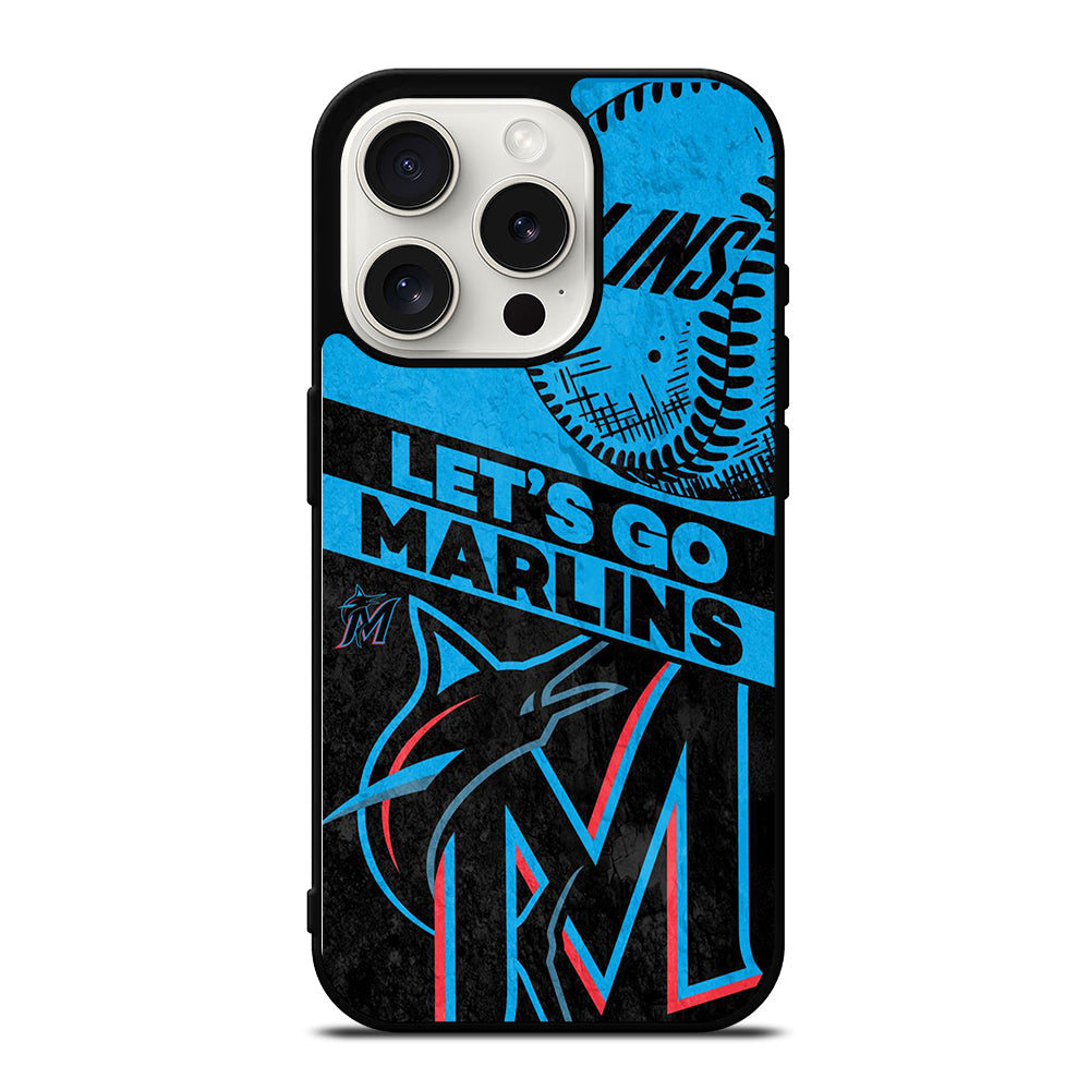 MIAMI MARLINS BASEBALL 3 iPhone 15 Pro Case Cover