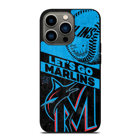 MIAMI MARLINS BASEBALL 3 iPhone 13 Pro Case Cover