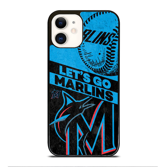 MIAMI MARLINS BASEBALL 3 iPhone 12 Case Cover
