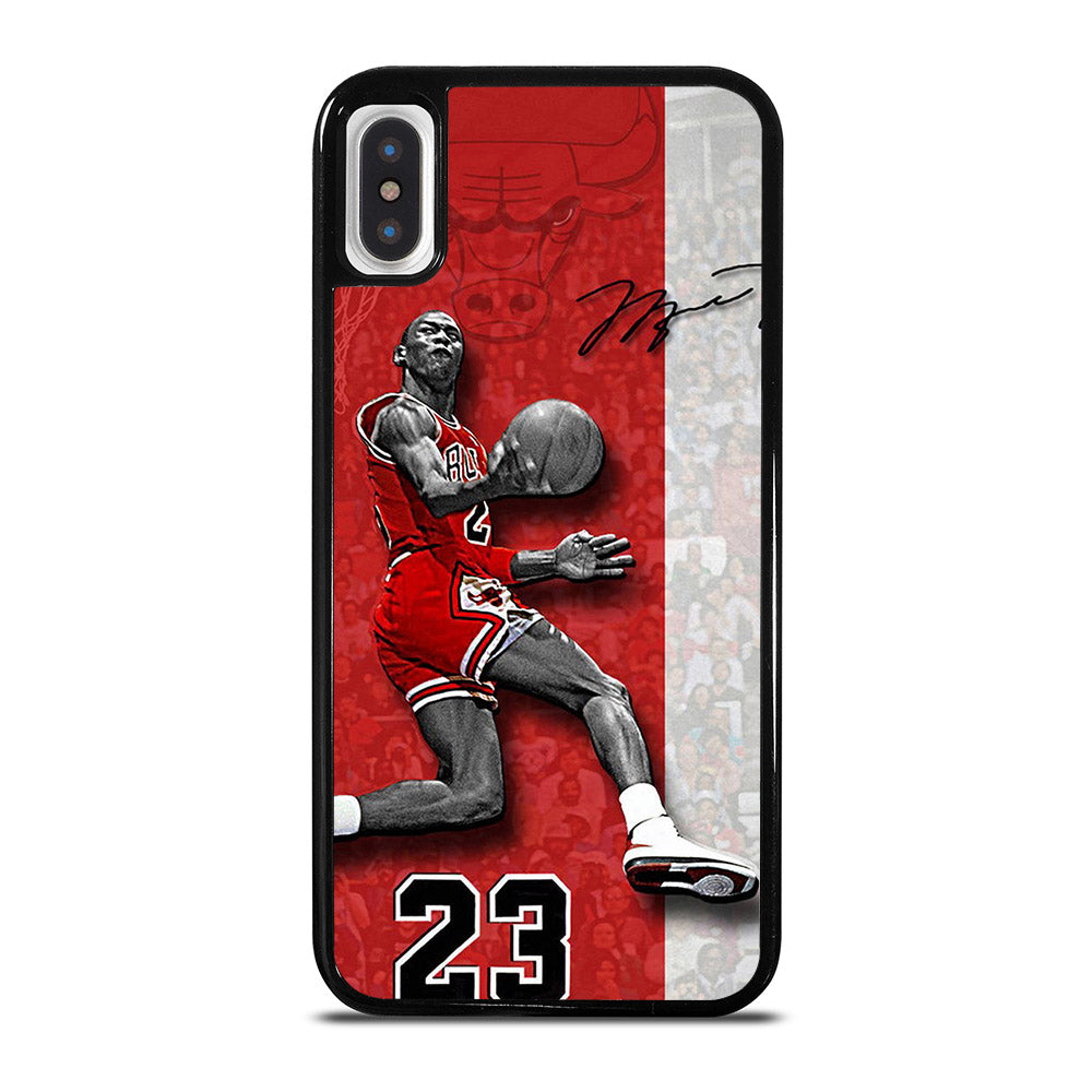 MICHAEL JORDAN 23 CHICAGO BULLS iPhone X / XS Case Cover