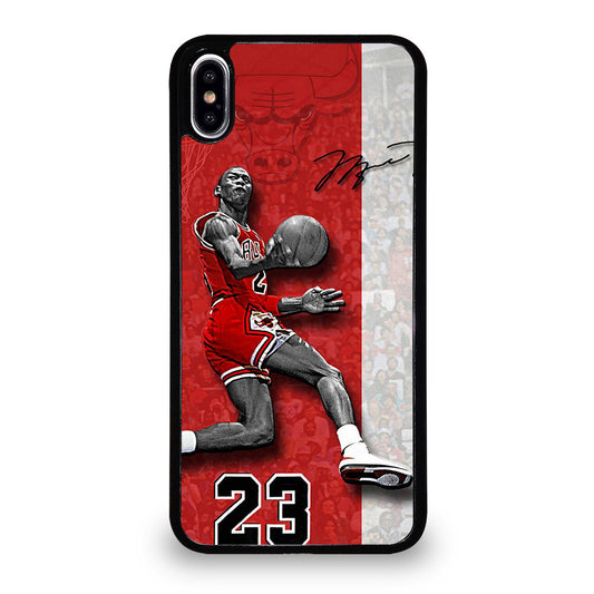 MICHAEL JORDAN 23 CHICAGO BULLS iPhone XS Max Case Cover