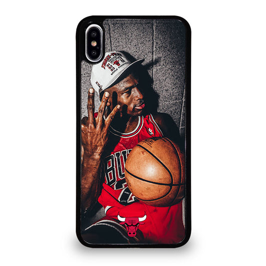 MICHAEL JORDAN BASKETBALL iPhone XS Max Case Cover