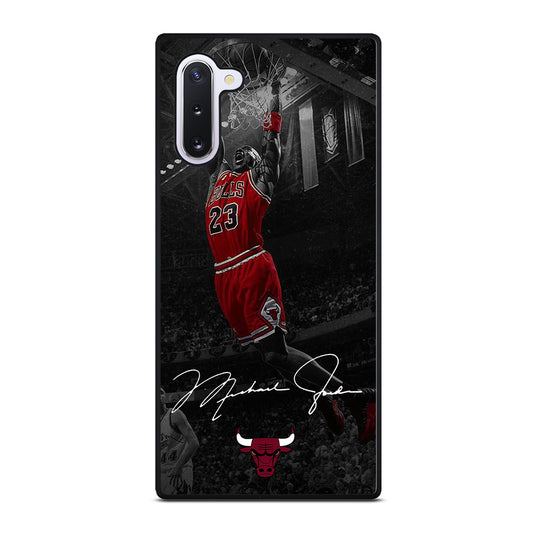 MICHAEL JORDAN DUNK SIGNATURE Samsung Galaxy Note 10 Case Cover