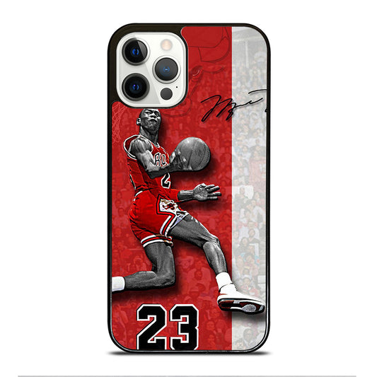MICHAEL JORDAN 23 CHICAGO BULLS iPhone 12 Pro Case Cover