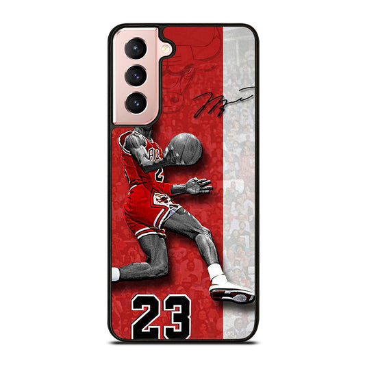 MICHAEL JORDAN 23 CHICAGO BULLS Samsung Galaxy S21 Case Cover