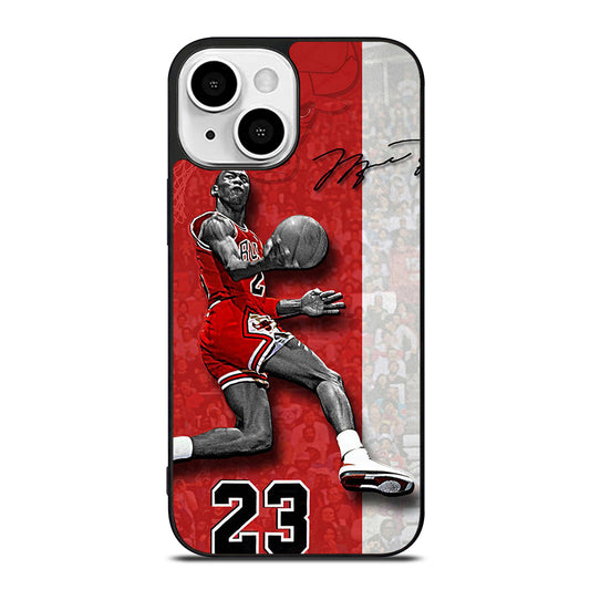 MICHAEL JORDAN 23 CHICAGO BULLS iPhone 13 Mini Case Cover