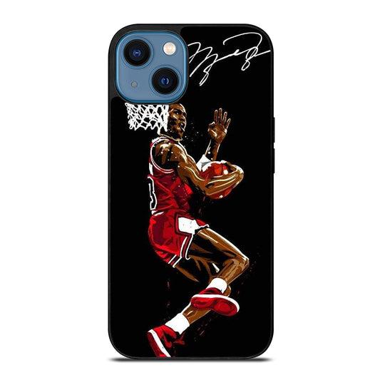 MICHAEL JORDAN ART iPhone 14 Case Cover