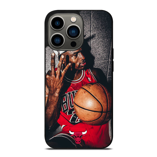 MICHAEL JORDAN BASKETBALL iPhone 13 Pro Case Cover