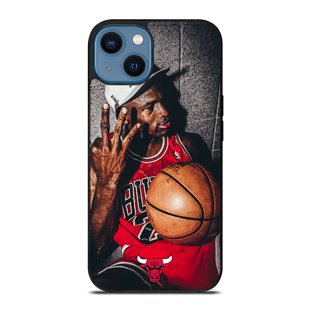 MICHAEL JORDAN BASKETBALL iPhone 14 Case Cover