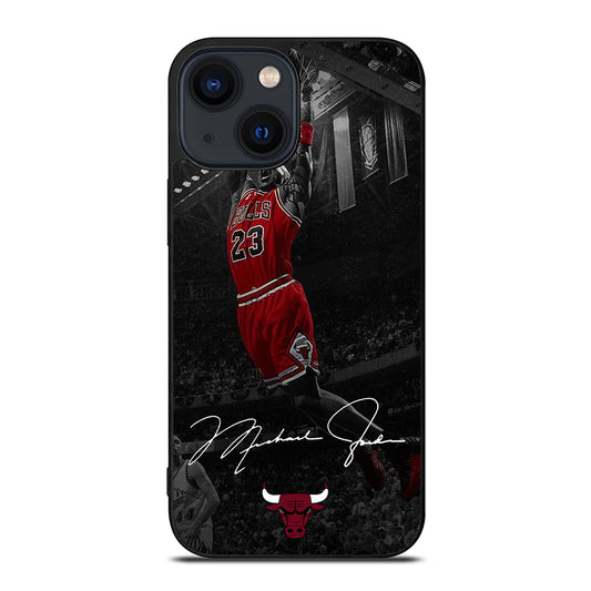 MICHAEL JORDAN DUNK SIGNATURE iPhone 14 Plus Case Cover