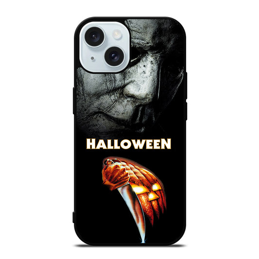 MICHAEL MYERS HALLOWEEN HORROR iPhone 15 Case Cover
