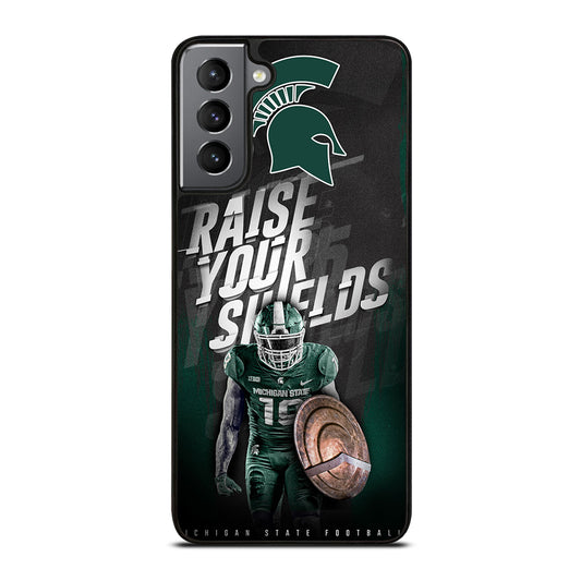 MICHIGAN STATE SPARTANS QUOTE Samsung Galaxy S21 Plus Case Cover