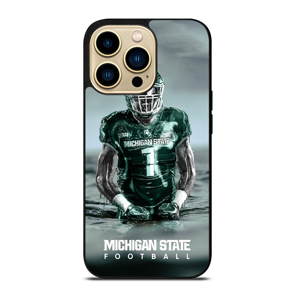 MICHIGAN STATE SPARTANS FOOTBALL iPhone 14 Pro Max Case Cover