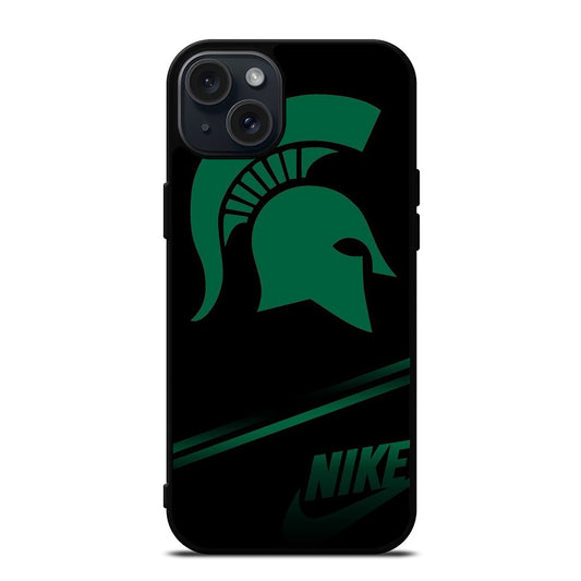MICHIGAN STATE SPARTANS NFL LOGO iPhone 15 Plus Case Cover